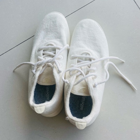 AllBirds Tree Dashers White 9 - Picture 3 of 5